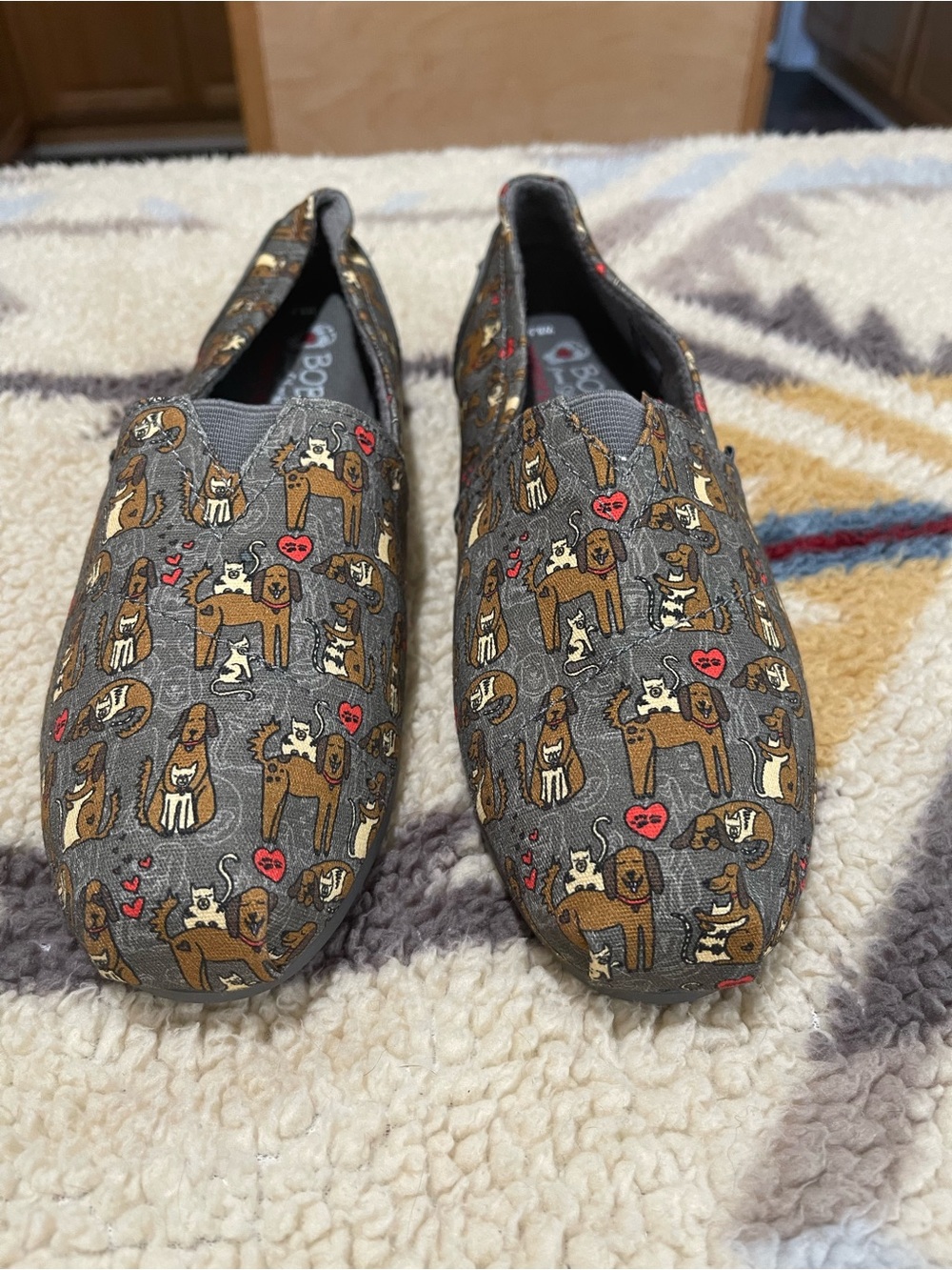 🌿🐾 BOBS from Skechers “BOBS for Dogs” Slip-On Flats | Women’s Size 8.5 🐾🌿